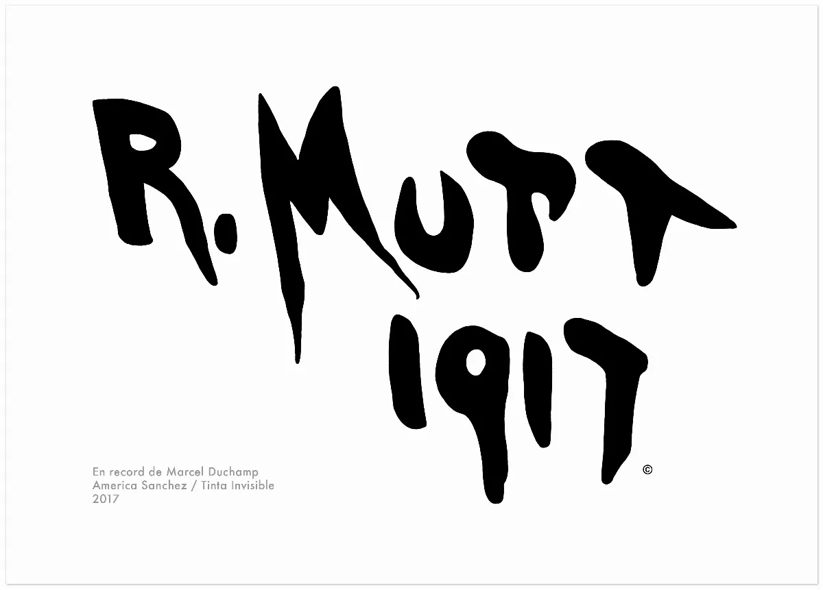 Cartell R. Mutt 1917