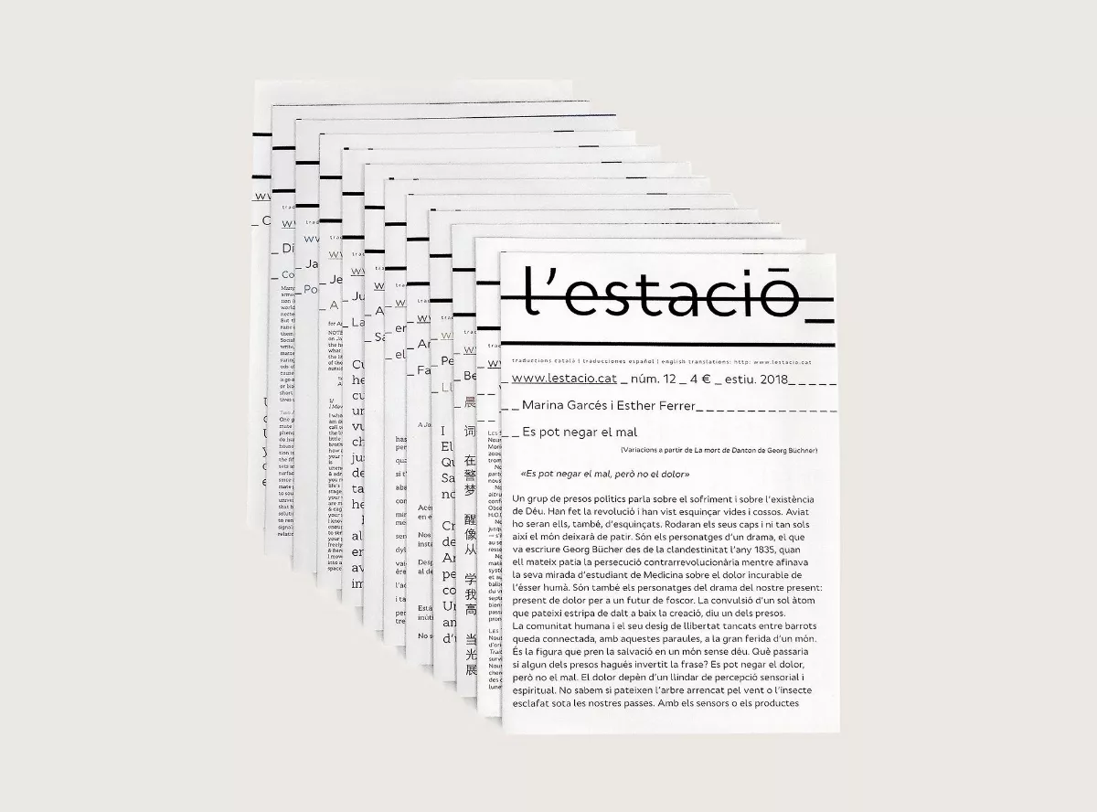 L'Estació revista (12 números x 40€)