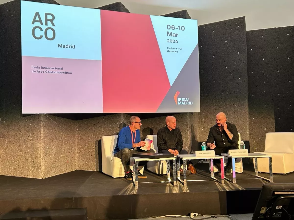 Presentation of Trau by Carles Mercader at ARCO Madrid